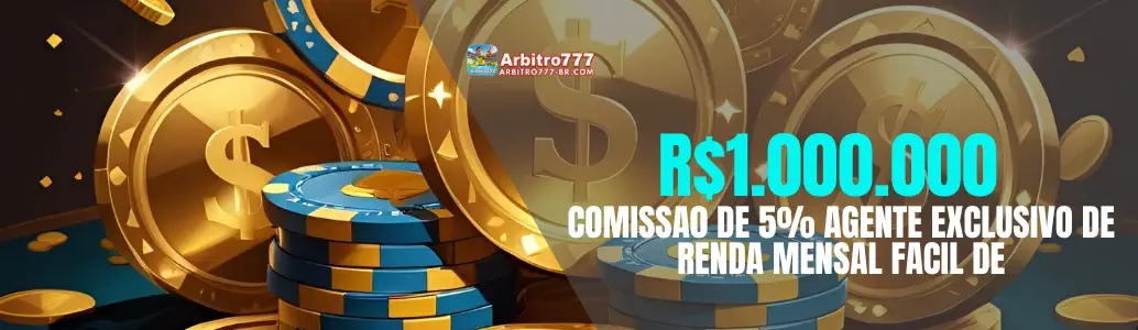 Promoções e bônus Arbitro777 cassino online bônus brasil