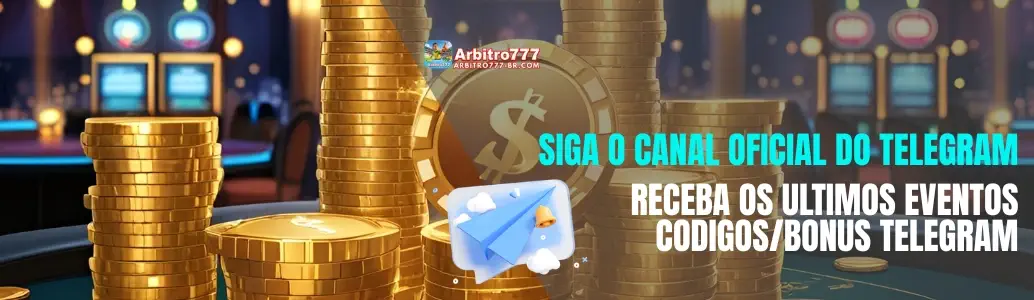 Canal Oficial do Telegram Arbitro777